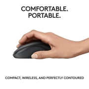 Logitech M240 Silent Wireless Mouse, Graphite