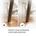 thumbnail image 6 of Non slip furniture pads-24 PCs 2inch(50.8mm) furniture grippers, non skid for furniture legs, self adhesive rubber furniture feet, anti skid furniture hardwood floor protector keep furniture in place!, 6 of 7