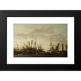 thumbnail image 2 of Lieve Pietersz. Verschuier 14x11 Black Modern Framed Museum Art Print Titled - A Keelhauling, According to the Non Attested Tradition, of the Ship's Doctor of Admiral Jan Van Nes (1660 - 168, 2 of 5