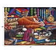 thumbnail image 6 of Cra-Z-Art Puzzle Collector 1000-Piece The Old Book Shop Cats Jigsaw Puzzle, 6 of 8