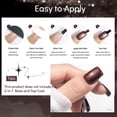 thumbnail image 6 of VOKY 6 Colors Metallic Glitter Gel Nail Polish Set, Fall Season Soak Off UV LED Shimmer Nail Gel Kit, 7.5ml Each, Long Lasting Sparkling Manicure for Salon & DIY Home Nail Art, 6 of 6