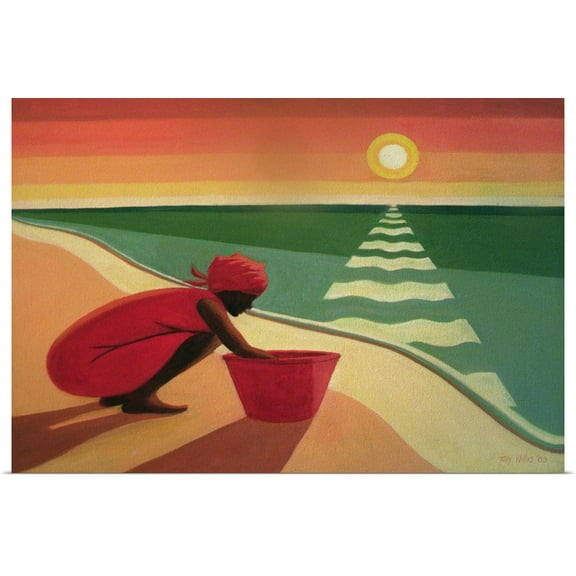 Great BIG Canvas | Rolled Tilly Willis Poster Print entitled Evening Calm, 2003