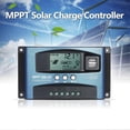 thumbnail image 5 of MPPT Solar Charge Controller Dual USB Solar Controller Smart LCD Screen MPPT Tracking 5V/2A Dual USB Output 12V/24V Automatic Identification, 5 of 5