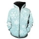 thumbnail image 1 of Sudadera con capucha y cremallera para hombre, diseño de copos de nieve de invierno, divertida sudadera de moda con estampado 3D, unisex, de gran tamaño, con capucha, estilo Harajuku, 1 of 6