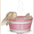thumbnail image 2 of CafePress - Happyhoppers® Bunny Tote Bag - Unisex Canvas Tote Bag, Beige, 1-Piece, 2 of 6