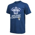 thumbnail image 2 of Men's Majestic Threads Aaron Donald Royal Los Angeles Rams Tri-Blend Player Graphic T-Shirt, 2 of 3