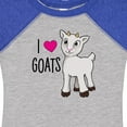 thumbnail image 4 of Inktastic I Love Goats Cute Goat Boys or Girls Baby Bodysuit, 4 of 5