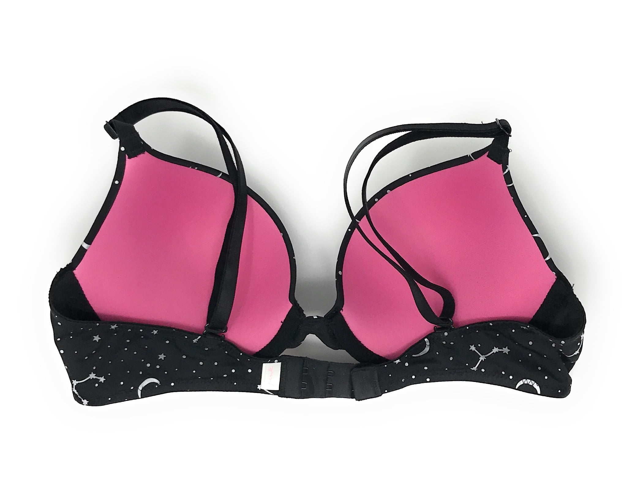  Victoria's Secret Pink Scoopneck Light Push Bra 34DD Seafoam  Glow: Clothing, Shoes & Jewelry