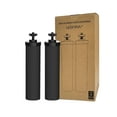 thumbnail image 1 of Nispira Premium Water Filter Black Element Cartridge Compatible with Berkey Countertop Water Purification System. Compared to Part BB9. 2 Filters, 1 of 4