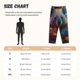 thumbnail image 3 of KLL Womens Forest Koala Print Pajama Pants Soft Pajama Bottoms for Women Cozy Lounge Pants, 3 of 5