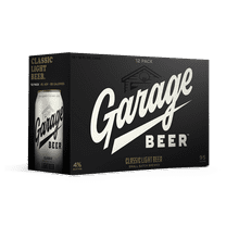 Garage Beer Classic Light Beer, 12 fl oz, 12 Pack Cans