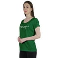 thumbnail image 4 of Inkmeso Graphic Printed Quote Tshirt&nbsp;For WoMen's Think It. Want It. Work For It Scoop Neck Tee, 4 of 9