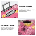 Plant painting ing closeup Luggage Washable Suitcase Suitcase