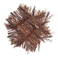 thumbnail image 1 of OULII 3pcs Simulation Fence Table Flower Miniature Fence Brown Office Decor For Interior Designers, 1 of 5