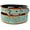 Turquoise, variant on Small 13''- 17'' Challenger 100% Leather Dog Collar Floral Tooled Turquoise 60167