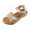 Gold, variant on MQLKF Fashion Summer Children Kids Girl Boy Outdoor Soft Cross Sandals Slippers Shoes Casual Cute Stylish Kids Walking shoes