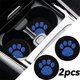 thumbnail image 5 of Posavasos antideslizante para coche con estampado en caliente de huellas de perro y purpurina Univer V2E1, 5 of 7
