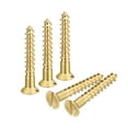 thumbnail image 1 of Tornillos para madera Unique Bargains 20uds M6 x 40mm Ranurado cabeza plana Autorroscante, 1 of 6