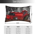 thumbnail image 2 of Fotbe tractor Funda de Almohada Decorativa Estilo Occidental, Lujo en Algodón, Fundas para Almohadas King, Cojín Estampado para Decoración del Hogar-16"x24", 2 of 6
