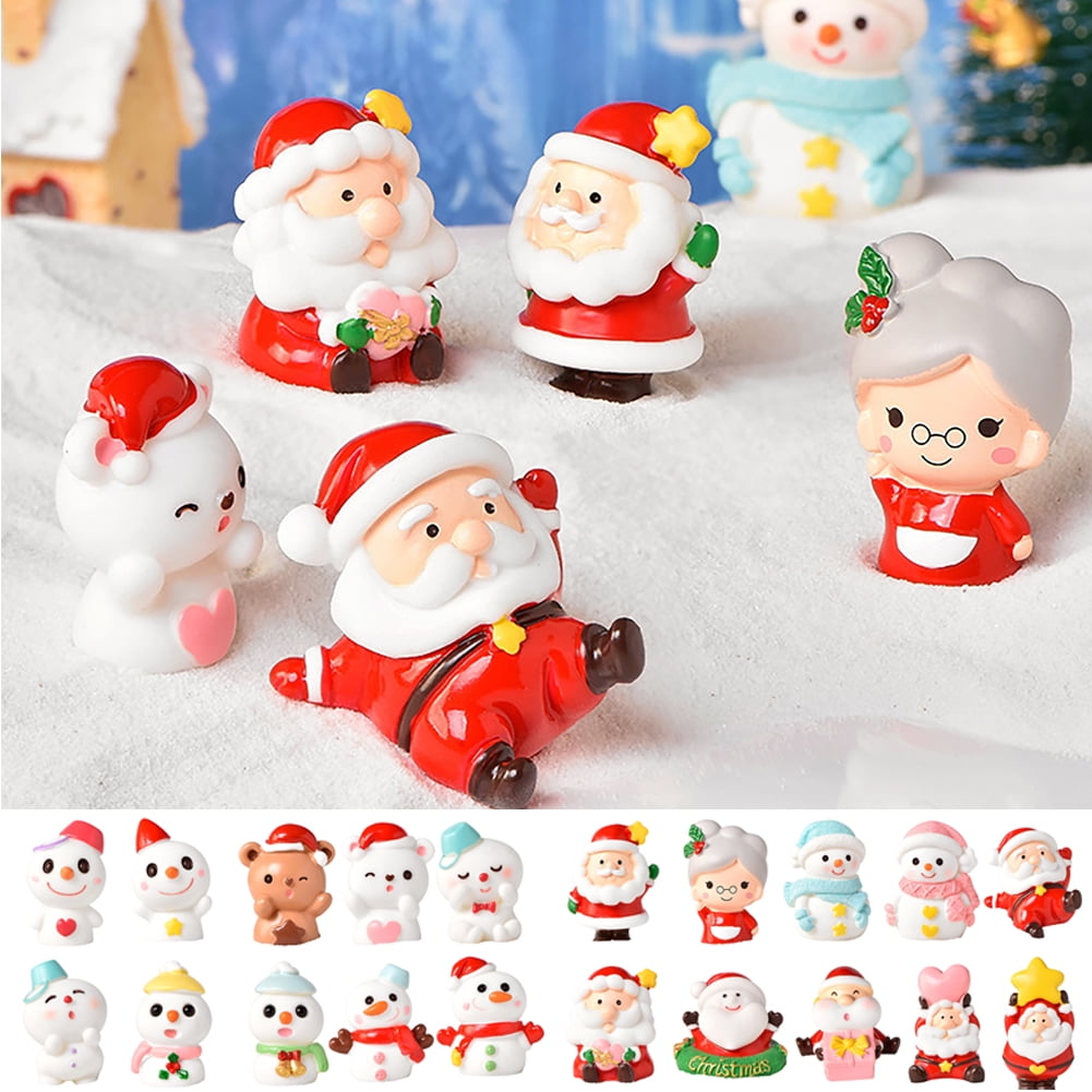 Santa Brings The Toys Miniature Dollhouse Christmas Picture 