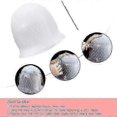 thumbnail image 4 of Silicone Hair Dye Cap with Hooks for Salon Use-Good, 4 of 5