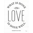 thumbnail image 2 of Jaxn Blvd. 15x18 Gold Ornate Wood Framed with Double Matting Museum Art Print Titled - What is Done in Love, 2 of 4