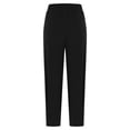 thumbnail image 5 of Aofany Women High Waist Sweatpants Solid Drawstring Straight Elastic Waist Trousers Comfy Casual Women's Pants, 5 of 6