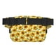 thumbnail image 3 of Fotbe Sunflowers Cangurera Cuadrada con Estampado de Doble Capa, Bolsa de Cintura Ajustable Mini para Hombres y Mujeres, 3 of 9