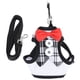 thumbnail image 1 of Arnés tipo chaleco para gatos con correa ajustable Correa de chaleco a prueba de escapes para mascotas para caminar(Black Grid M), 1 of 5