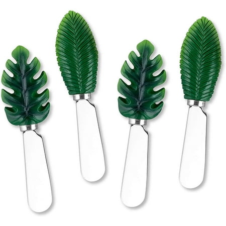 

Supreme Housewares 5263 Palm Leaves Mr 4-Piece Resin Cheese Spreader