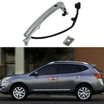 LABLT 80640-CZ31B Car Front LH Outside Chrome Door Handle Smart Entry for Nissan Rogue 2010-2013