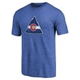 thumbnail image 2 of Men's Royal CO Rockies Throwback Logo 1976-1977 Tri-Blend T-Shirt, 2 of 3