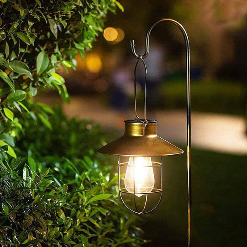 2pcs 48inch Outdoor Shepherd'S Hook, Heavy Duty Bird Feeder Post for Hanging Lanterns, Bird Feeders with 5-Foot Base