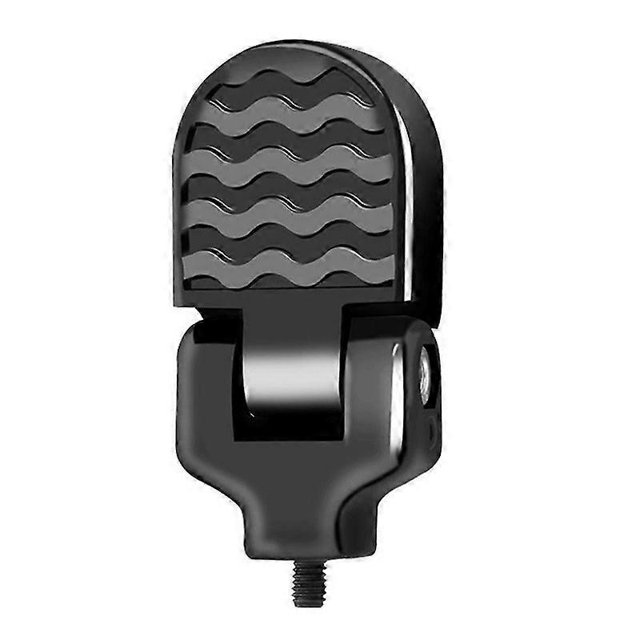 Mini Bicycle Rear Pedals Aluminium Alloy Folding Foot Rest Bike Non-slip Foot Pedal Quick Release Pedals