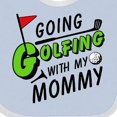 thumbnail image 4 of Inktastic Going Golfing with My Mommy- Kids Golf Boys or Girls Baby Bib, 4 of 4