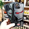 thumbnail image 2 of Funda mate para Oneplus 10 9 8T 8 7 7T 6 6T 5T PRO NORD CE 2 N10 N100 5G Funda Coque Capa Shell Marvel Lron Man Comics, 2 of 5