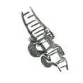 thumbnail image 7 of 1pc Metal Hair Claws Hair Clips Hair Barrettes for Women Gray 5.47''x2.32''x1.61'', 7 of 7