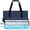 Blue Bag--Blue Tile, variant on Mahjong Set with 166 White Tiles, 4 Colored Racks, and Travel Carrying Case