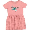thumbnail image 3 of Inktastic Nurse Shark Girls Toddler Dress, 3 of 5