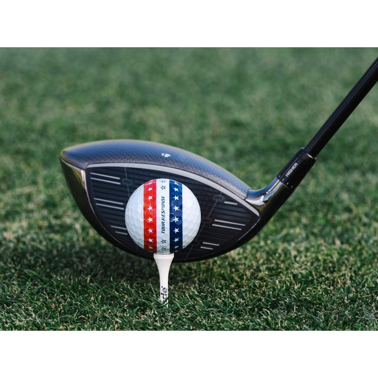 TaylorMade, Golf Balls, 12pk, Tour Response Stripe USA - Walmart.com