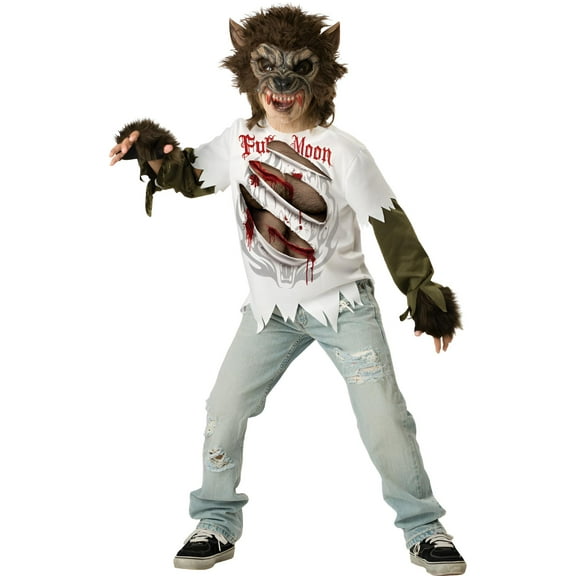 Werewolf Boys Halloween Costume size XL 12