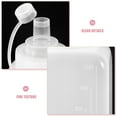 thumbnail image 5 of GOOHOCHY Transparent PE Sauce Squeeze Bottle for Salad Dressing and Condiment Storage 1000ml, 5 of 6