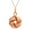rose gold, variant on 14K Tri Gold love knot pendant