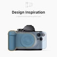 thumbnail image 3 of Soporte para teléfono selfie 3 en 1 compatible con Bluetooth para Android/iOS (azul básico), 3 of 9