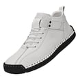 thumbnail image 4 of Women's Handmade Leather Orthopedic Comfy Shoes, Unisex Waterproof Orthopedic Adjustable Walking and Hiking Sneakers, Slip-On Soft Comfort Support Boots, 4 of 6