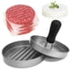 thumbnail image 1 of Prensa para hamburguesas, prensa para hamburguesas con 100 papeles para hamburguesas, molde para hamburguesas de aluminio antiadherente, accesorios para parrilla de barbacoa, cocina, 1 of 5