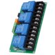 thumbnail image 5 of Módulo de control automático PLC, módulo de relé Módulo de nivel alto y bajo de 4 canales Componente electrónico construido para precisión, 5 of 12