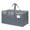 Gray, variant on COM1950s Large Moving Boxes and with Zippers & Handles Moving Supplies with Lids,Heavy Duty Totes for Storage Bags for Space Saving,Fold Flat,Moving and Storing 69Cm*35Cm*36Cm,1 Pack