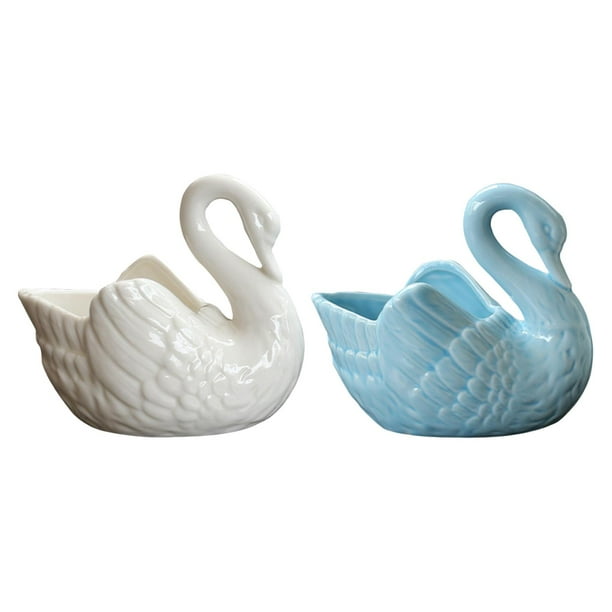 2 uds. Macetas suculentas de cisne y , maceta para plantas, jarrón para plantas suculentas, flores, , decoración para hogar