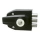 thumbnail image 1 of Cerradura Sobreponer Der/Izq 3 Barras Alta Seguridad Phillips Negro MX4721, 1 of 1